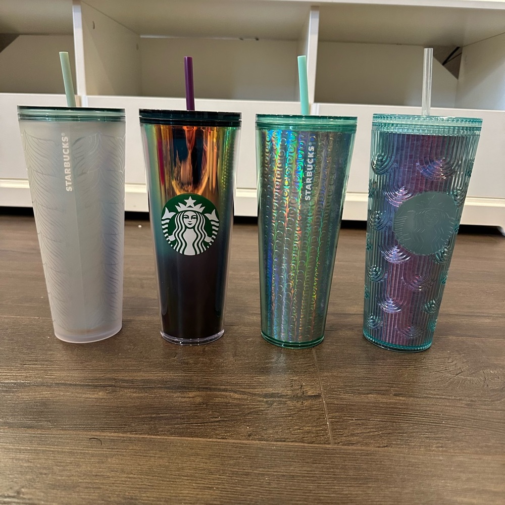 Lot of 4 Starbucks Tumblers BNWT
